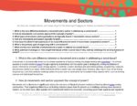Movements and Sectors